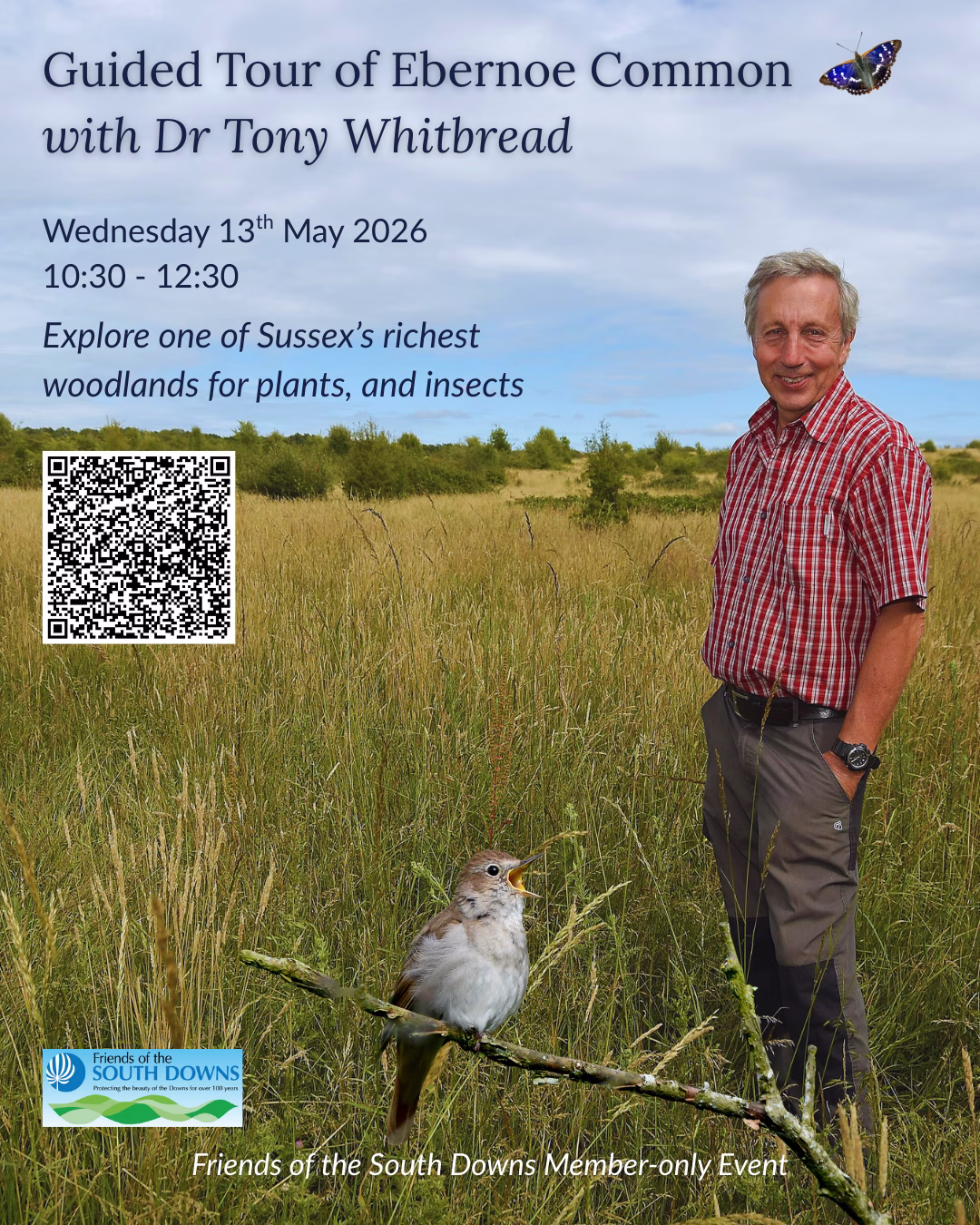 Explore Ebernoe Common – a guided tour with Dr Tony Whitbread